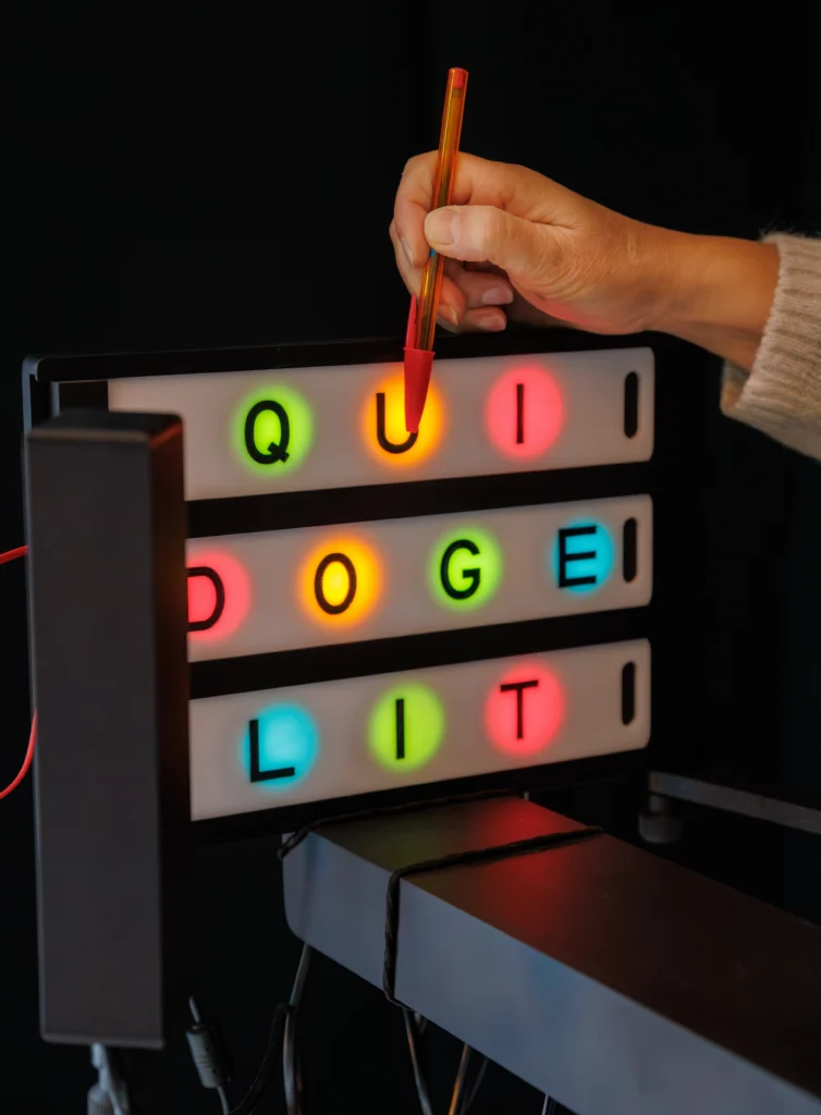 Séance personnalisée de rééducation neuro‑sensorielle visant à rééquilibrer le système nerveux.